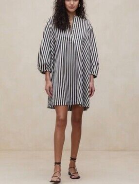 Banana Republic Poplin Dress Size Medium